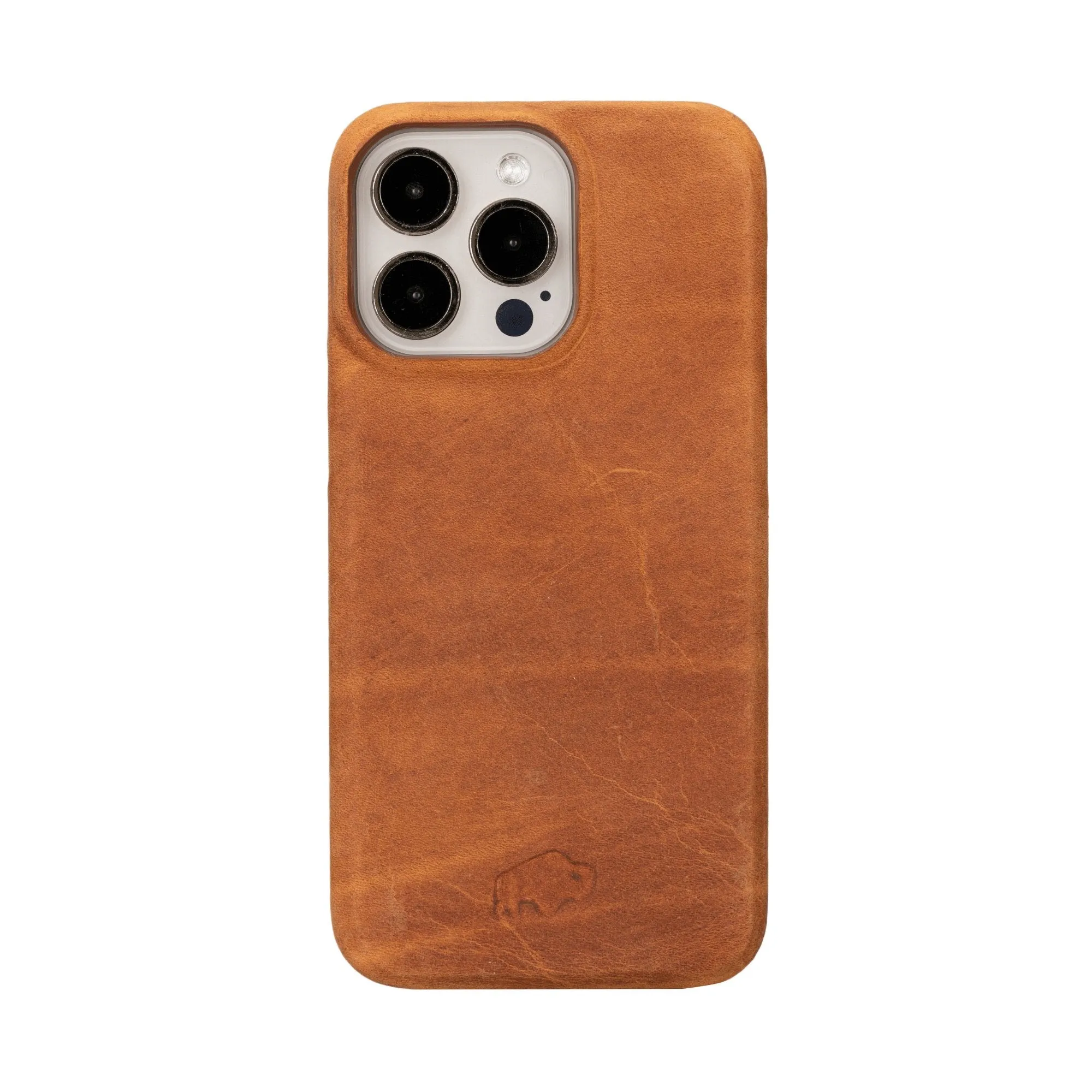 Mason iPhone 14 Pro Case, Golden Brown