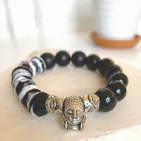 Motherland Jet Gemstone Bracelet O.O.A.K