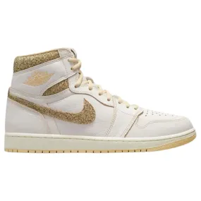 Nike Air Jordan 1 Retro High OG Craft White High Top Sneakers