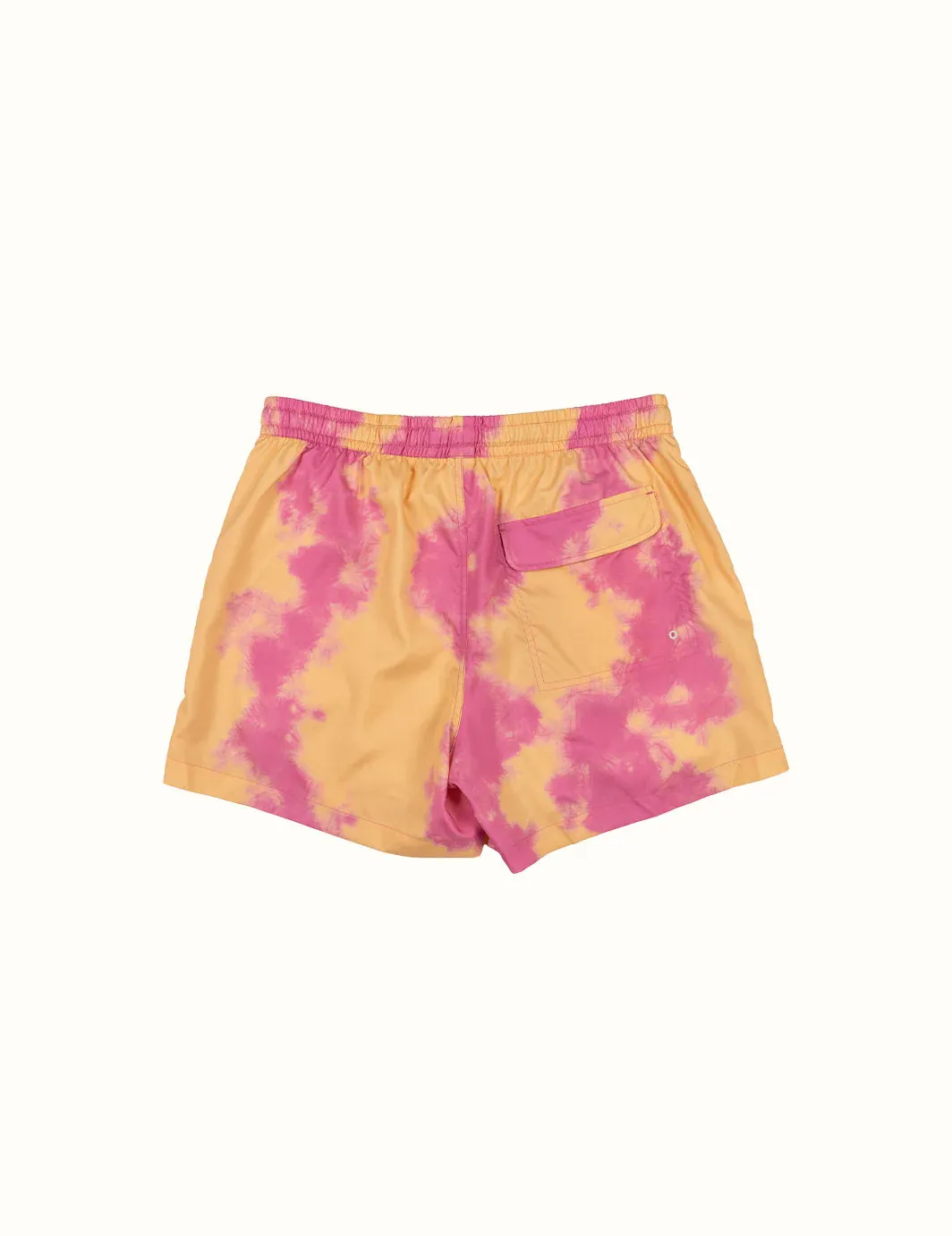 Orange Dye Swim Short