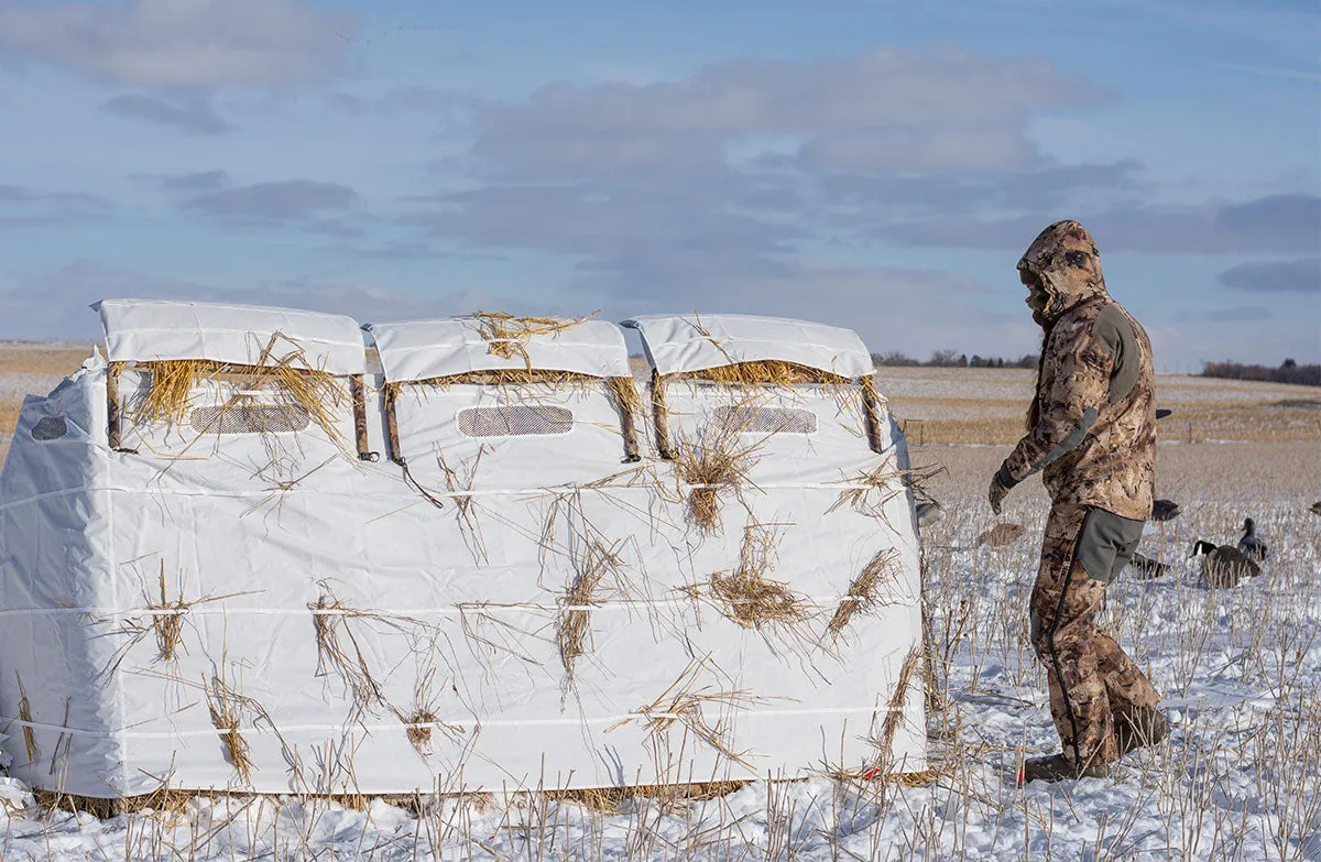 Panel Blind Flip Top Snow Cover