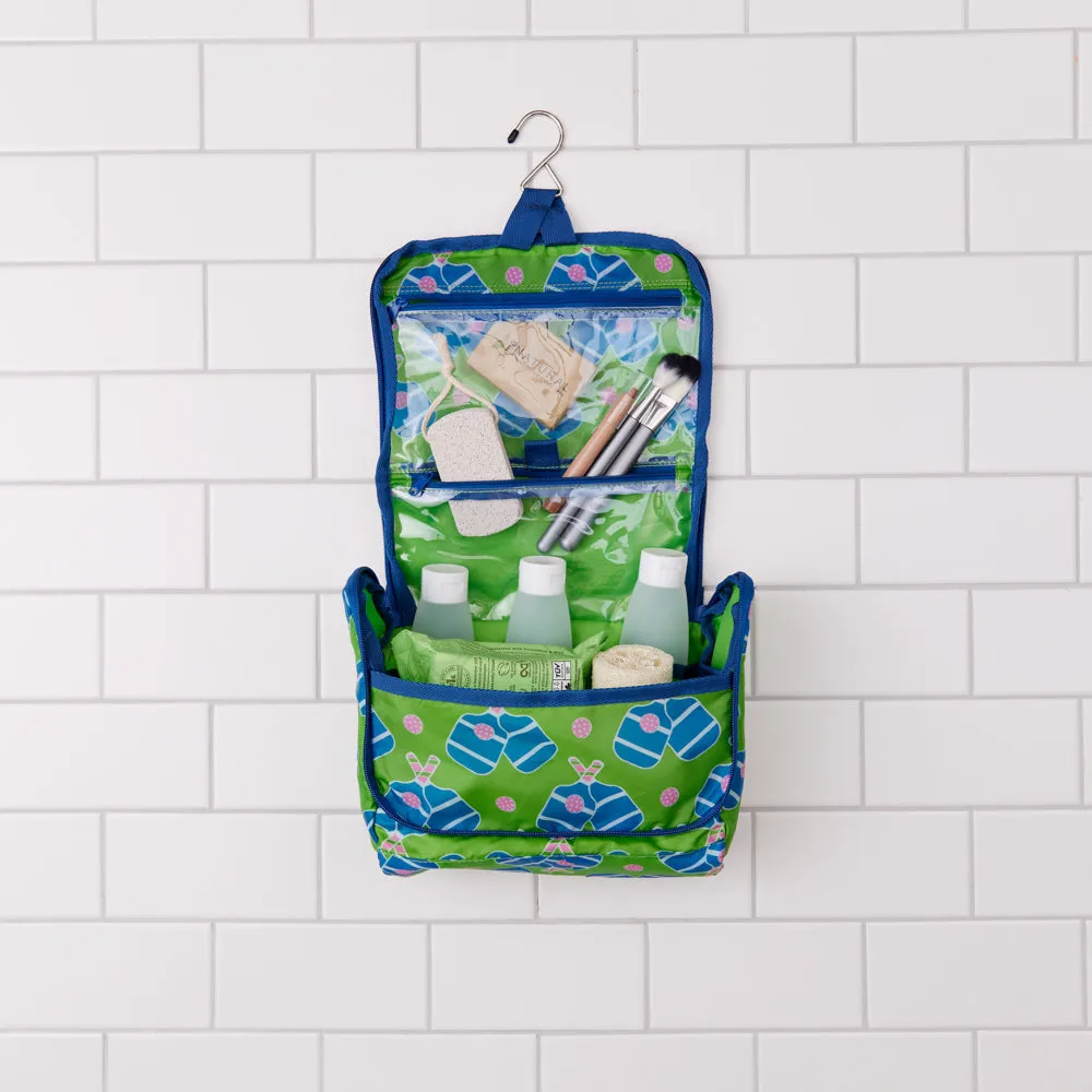 Pickleball Fun Hanging Toiletry Bag