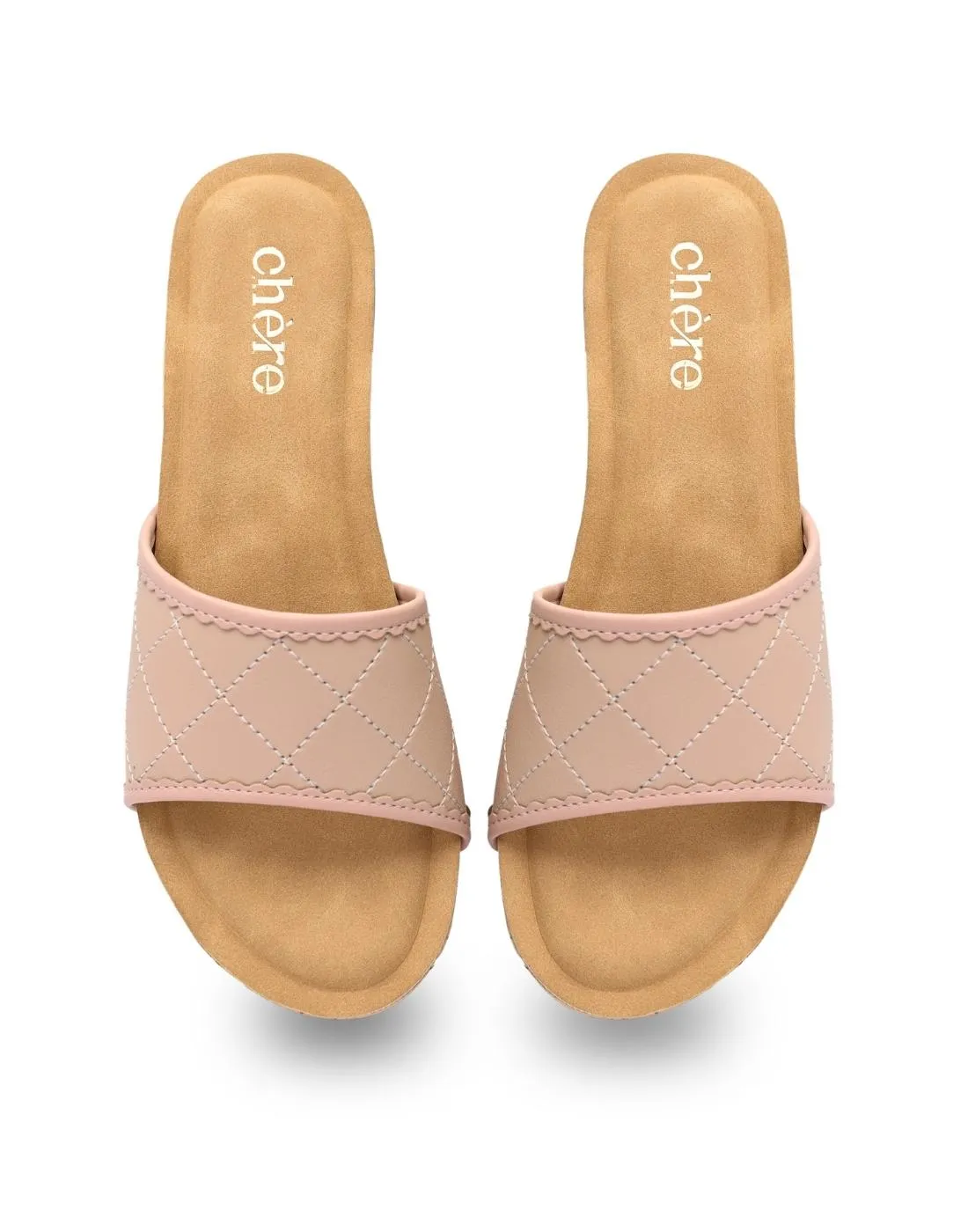 Pink Slide Wedges for Women