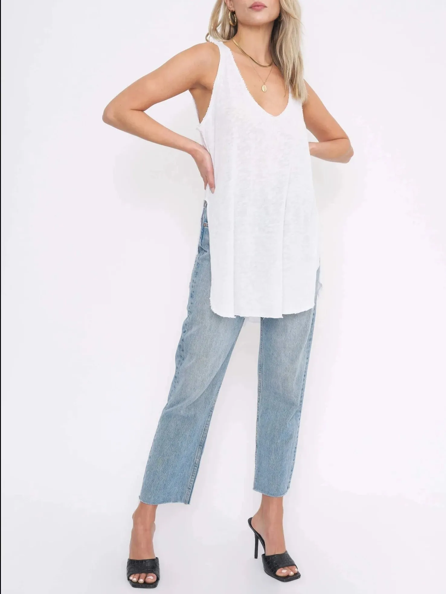 Project Social T Delphine Tunic Tank