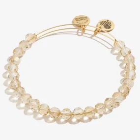 Starburst Beaded Bangle, Golden