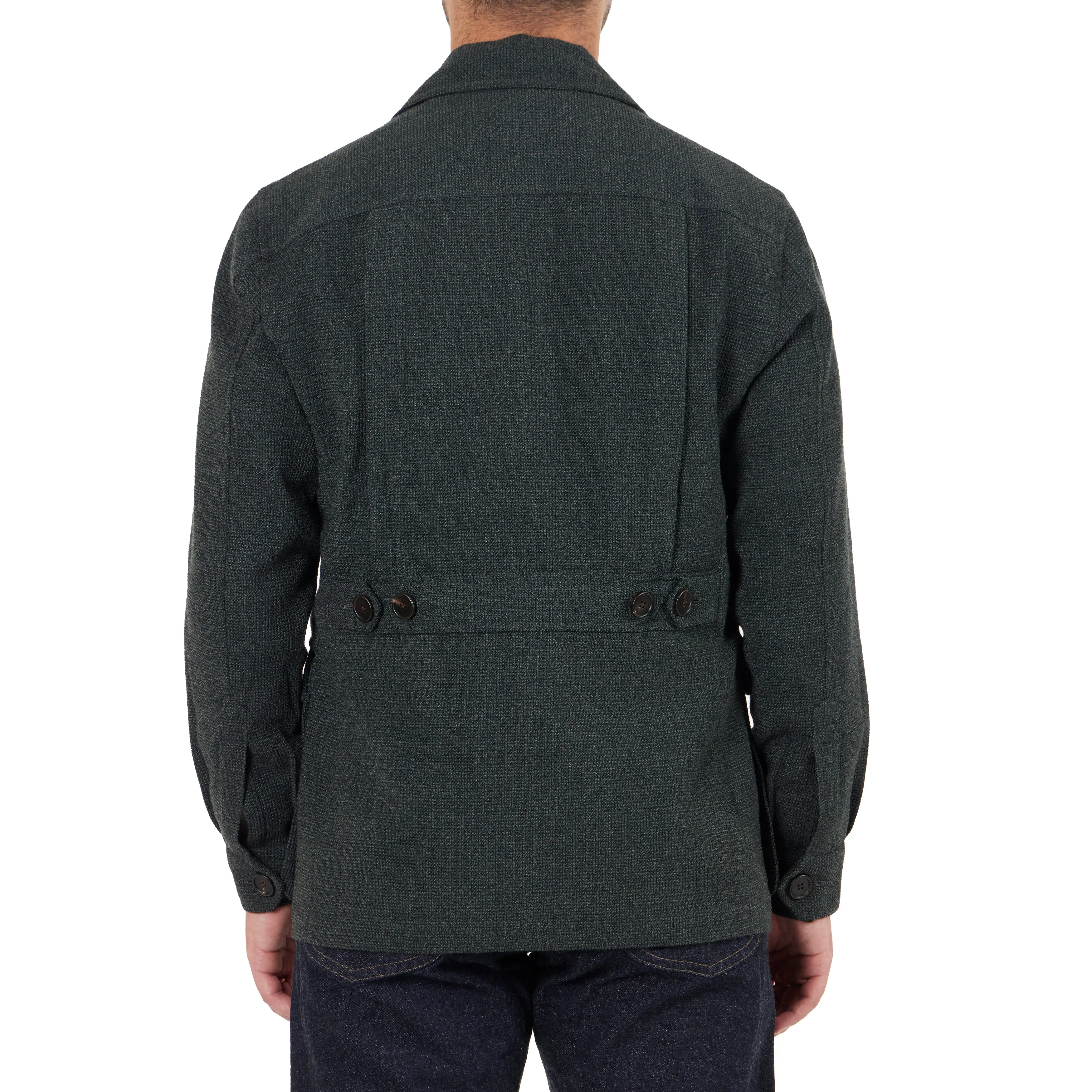 Textured Wool Safari Jacket II