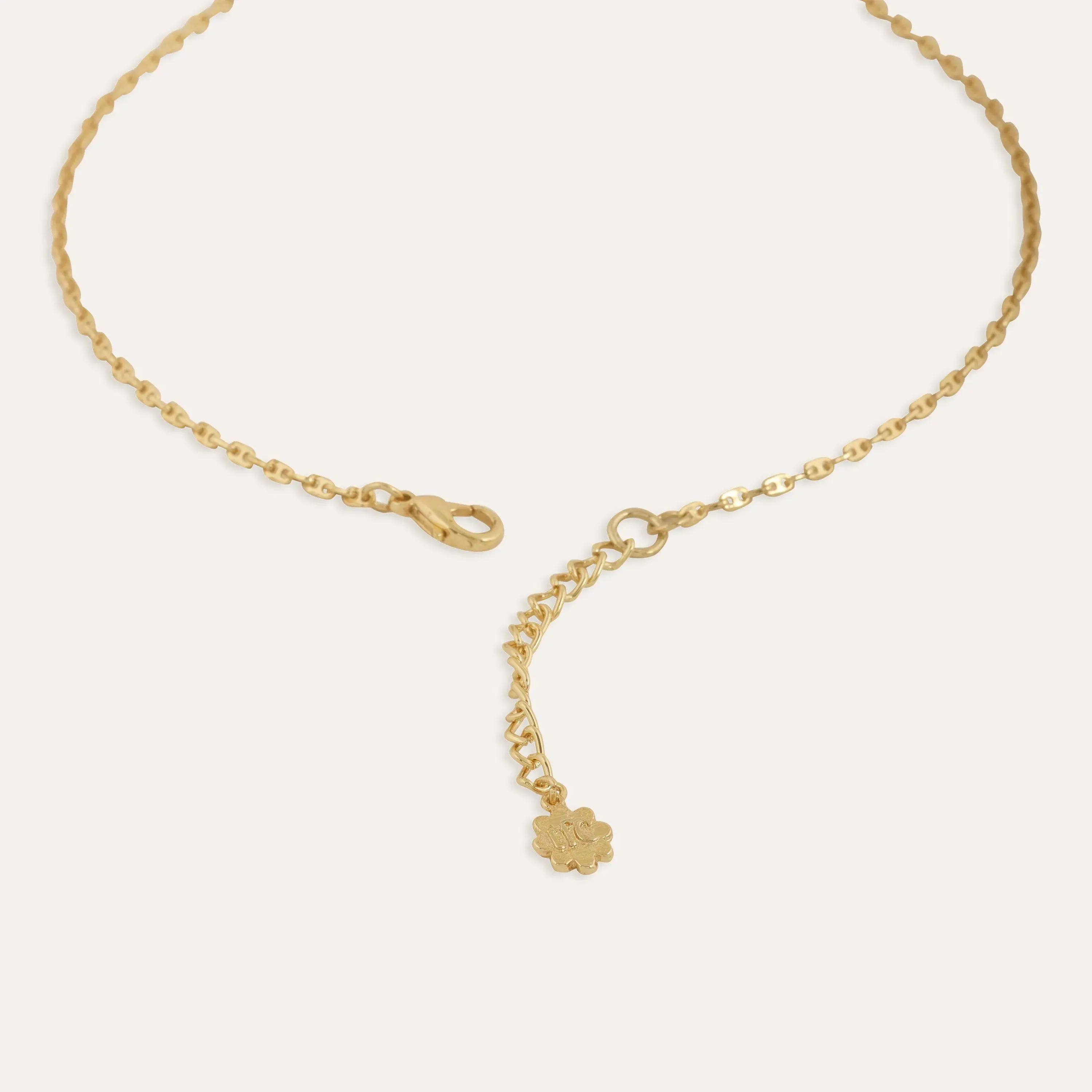 TFC Lovely Heart Gold Plated Pendant Necklace