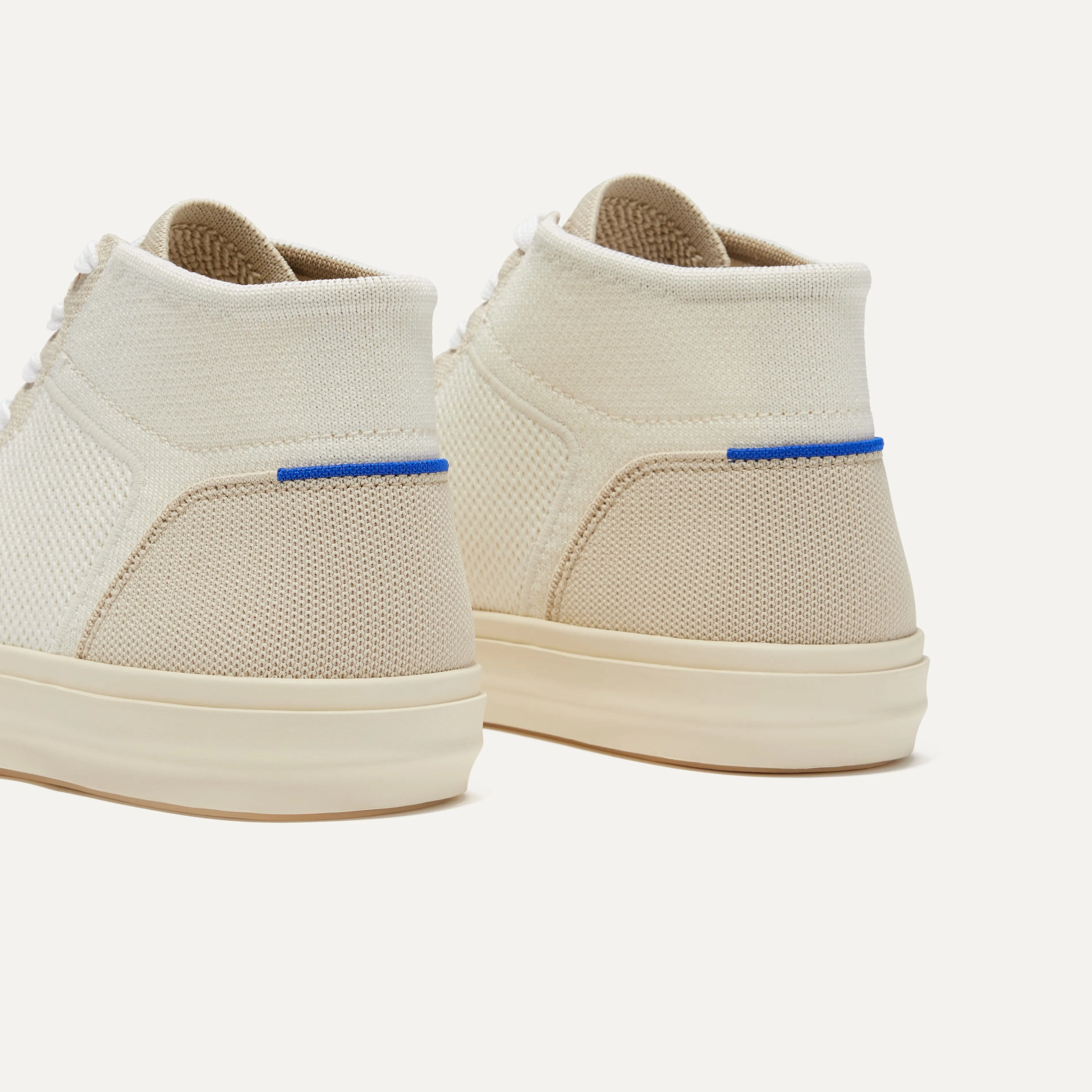 The Women's High Top Sneaker - Sand Dune