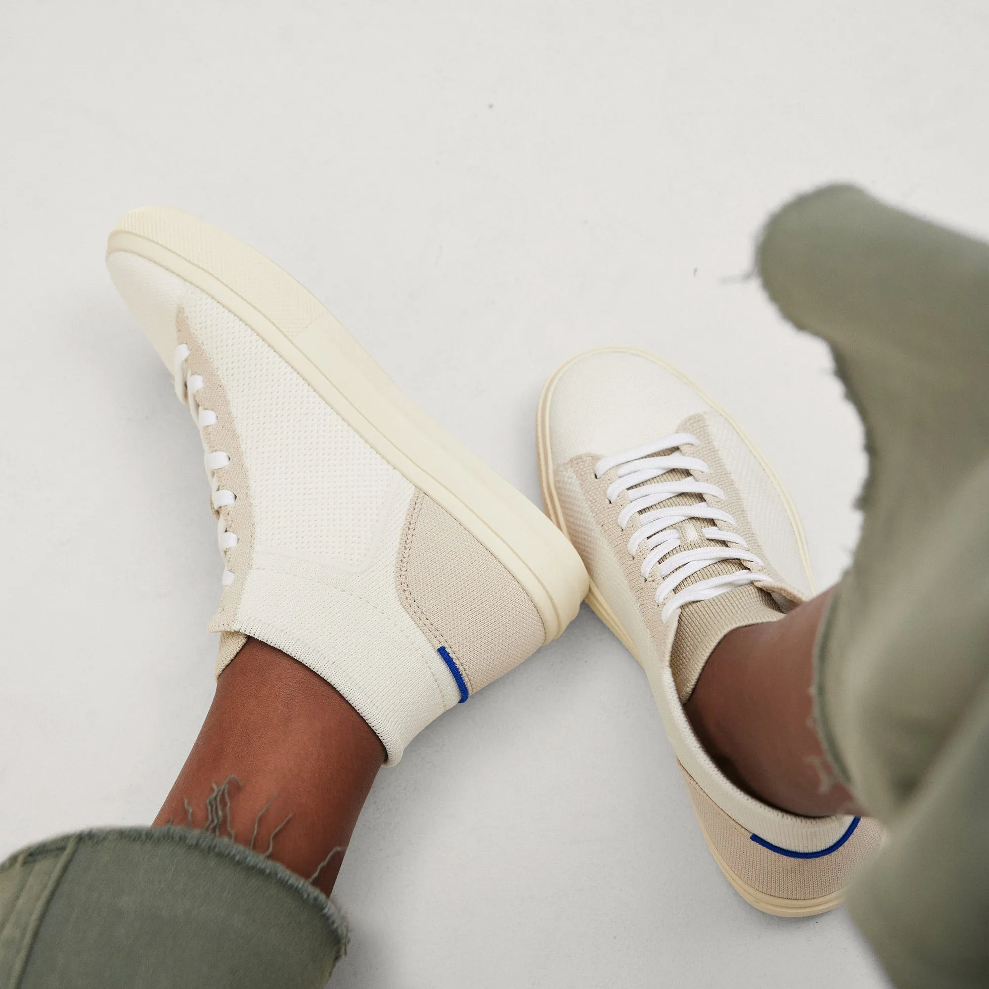 The Women's High Top Sneaker - Sand Dune