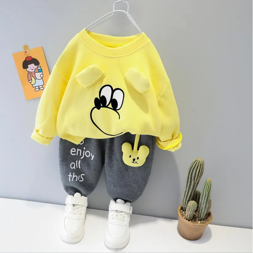 Toddler Cartoon Print Outfit