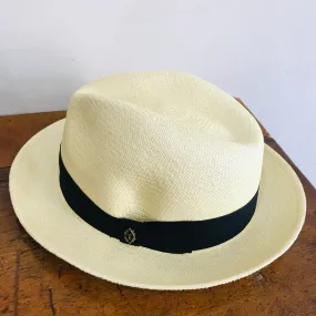 Truffaux- Casablanca Cuenca Trilby -  Panama - 5.5cm Brim - grade #2 - lemon